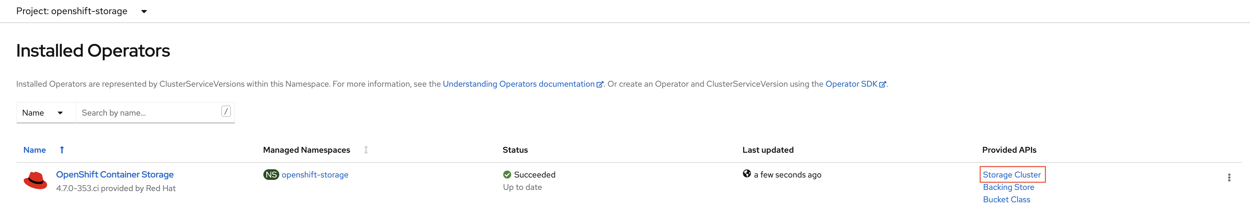 OCP OperatorHub